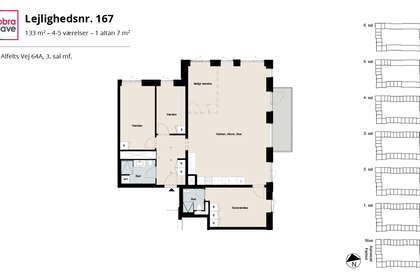 Visual presentation of the listing