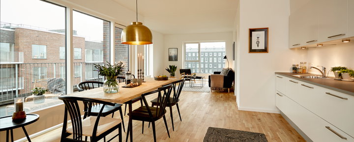 Fantastisk 4-værelses lejlighed i moderne byggeri - Teglholmens Østkaj, København SV - 0