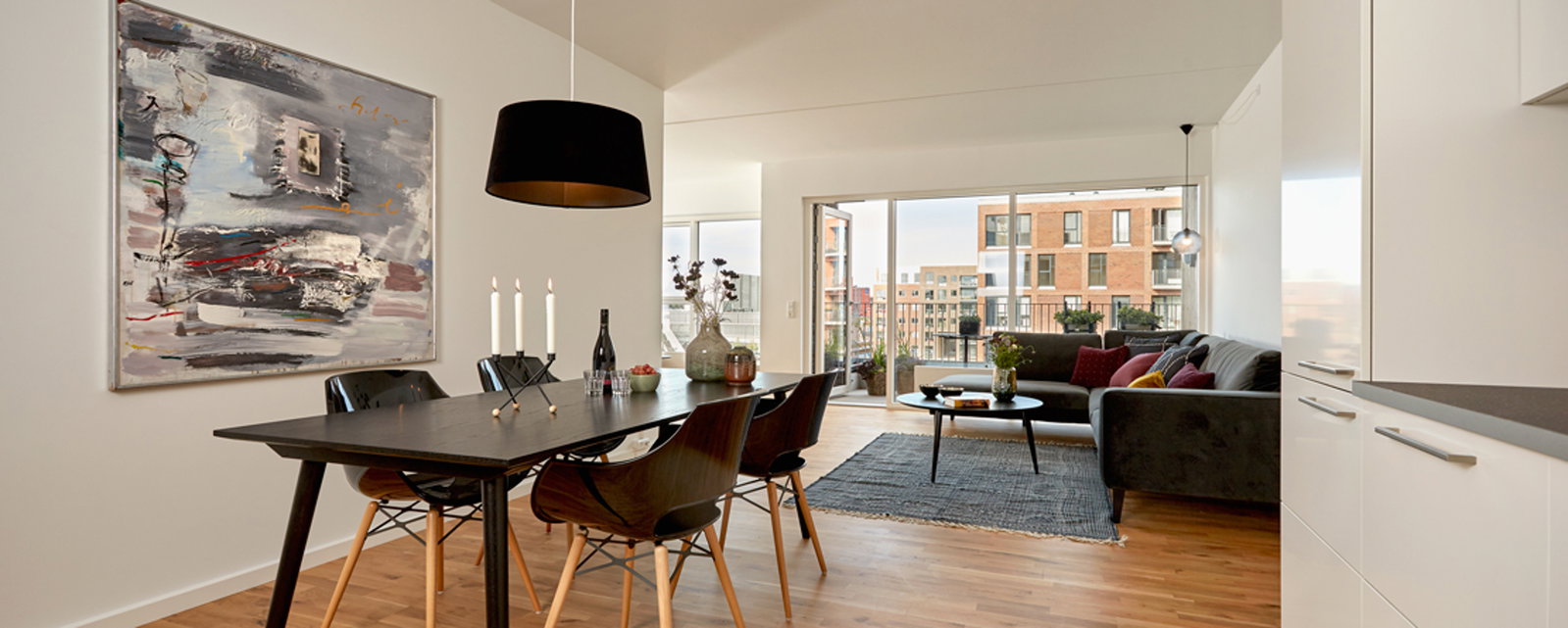 Visual presentation of the listing