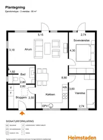 Visual presentation of the listing