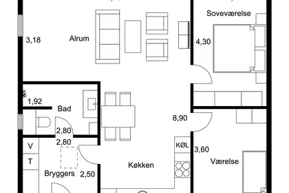 Visual presentation of the listing