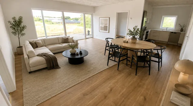 apartment Stuebolig med tre værelser og naturskønne omgivelser