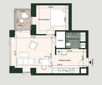 Visual presentation of the listing
