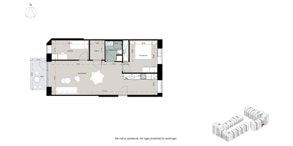 Visual presentation of the listing