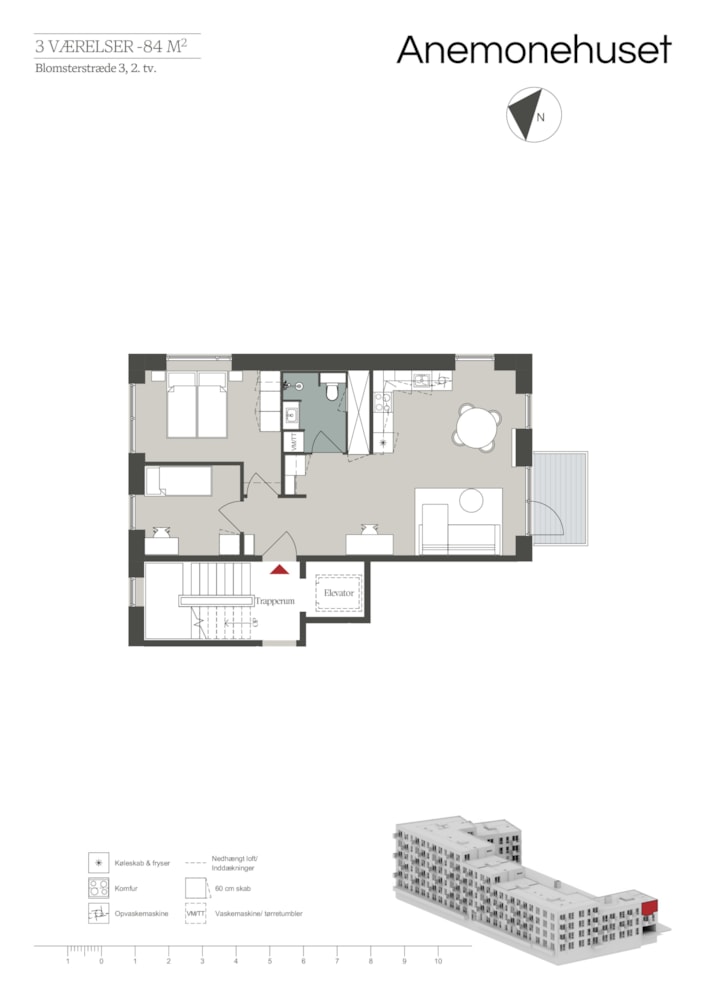 Visual presentation of the listing