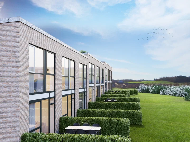 Moderne 4-værelses rækkehus i to etager - Kaløvigparken, Hornslet - 0