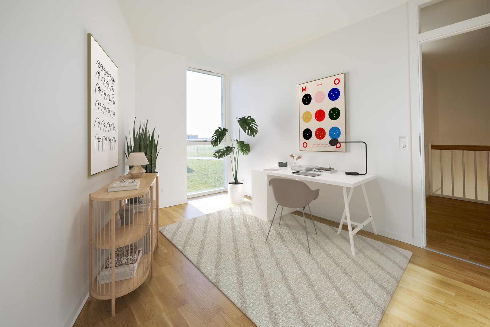 Visual presentation of the listing