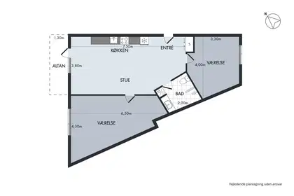 Visual presentation of the listing