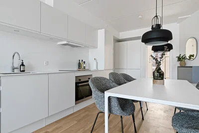 Nybygget 3-værelses lejlighed i Aarhus' Brokvarter - Helle Virkners Plads, Aarhus C - 1