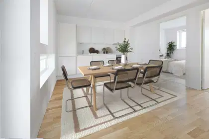 Visual presentation of the listing