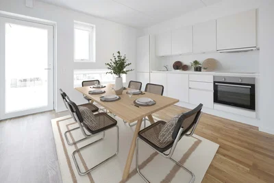 Lys 3-værelses lejlighed med altan nær Aarhus - Tulipanhaven, Aarhus N - 1