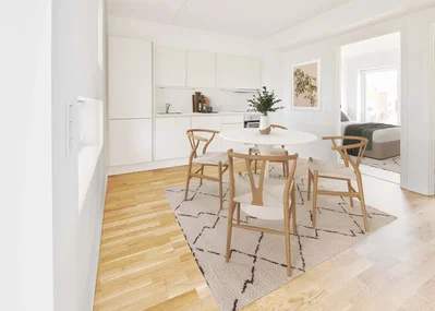 Moderne 3-værelses bolig med terrasse nær Aarhus C - Tulipanhaven, Aarhus N - 1