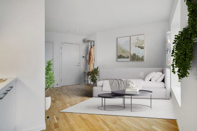 Moderne 1-værelses med fælles tagterrasse i Valby - Elstarvej, Valby - 1
