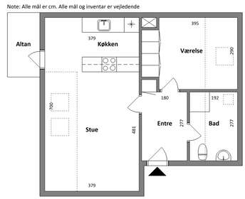 Visual presentation of the listing