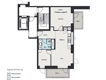 Visual presentation of the listing