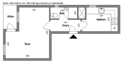 Visual presentation of the listing