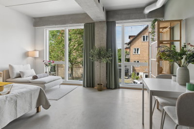 Moderne 1-værelses boliger med fælles tagterrasse - Smedetoften, København NV - 3