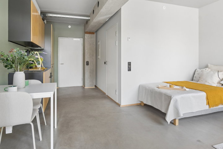 Moderne 1-værelses boliger med fælles tagterrasse - Smedetoften, København NV - 0