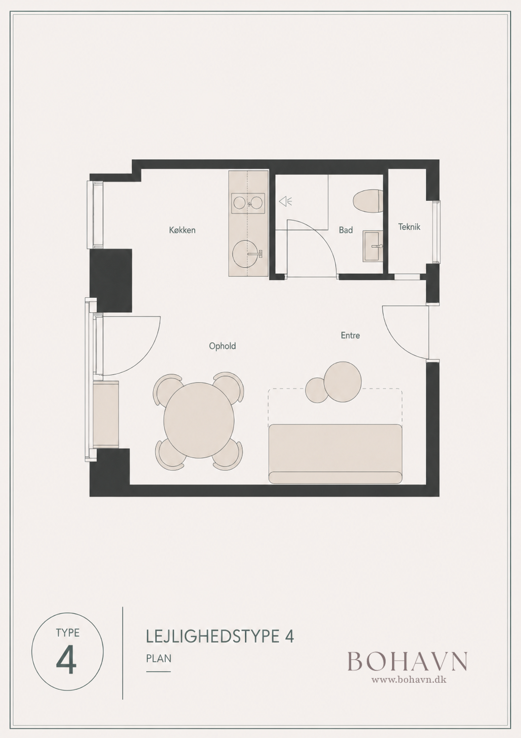 Visual presentation of the listing