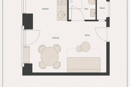 Visual presentation of the listing