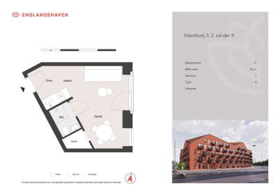 Visual presentation of the listing