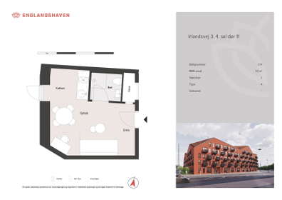 Visual presentation of the listing