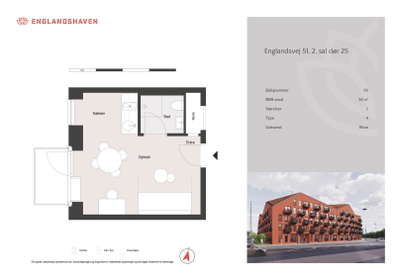 Visual presentation of the listing