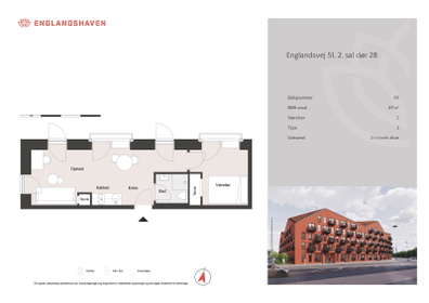 Visual presentation of the listing