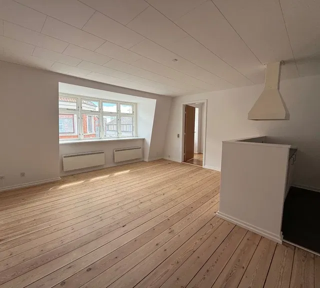 apartment Lys 3-værelseslejlighed centralt i gågaden
