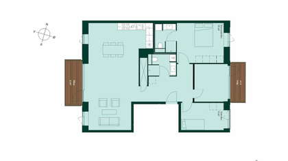 Visual presentation of the listing