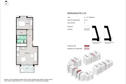 Visual presentation of the listing
