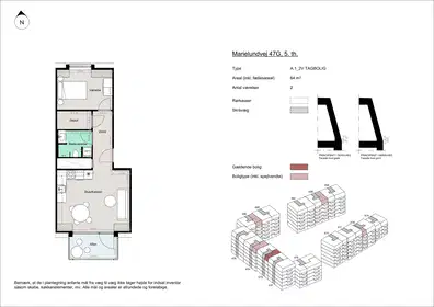 Visual presentation of the listing