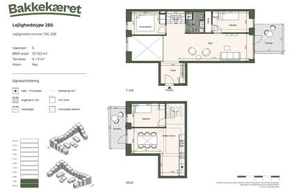 Visual presentation of the listing