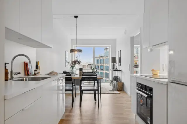 apartment Bolig i to etager med fem værelser