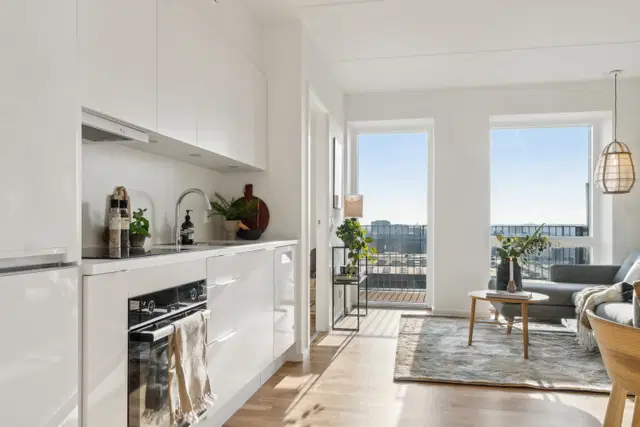 apartment 2-værelses bolig med fællesfaciliteter i Herlev