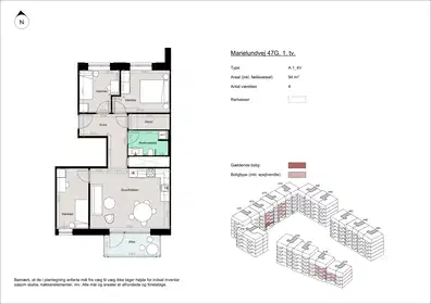Visual presentation of the listing