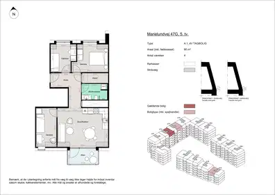 Visual presentation of the listing