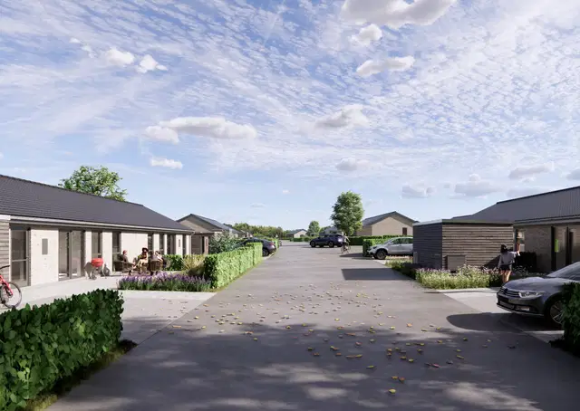 townhouse Moderne 4-værelses rækkehus til leje nær Ollerup