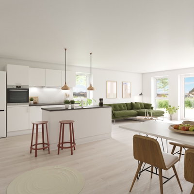 Moderne 4-værelses rækkehus til leje nær Ollerup - Søbakkerne, Vester Skerninge - 3