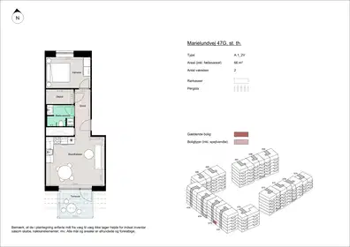 Visual presentation of the listing