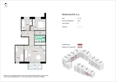 Visual presentation of the listing