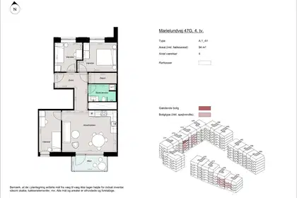 Visual presentation of the listing