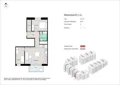 Visual presentation of the listing