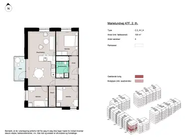 Visual presentation of the listing