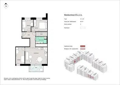 Visual presentation of the listing