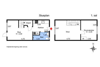 Visual presentation of the listing