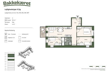 Visual presentation of the listing