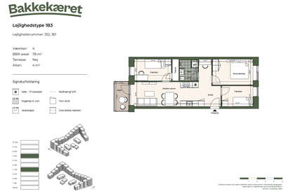 Visual presentation of the listing