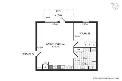 Visual presentation of the listing