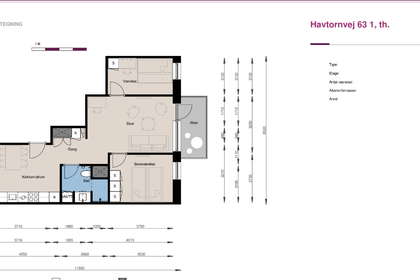 Visual presentation of the listing
